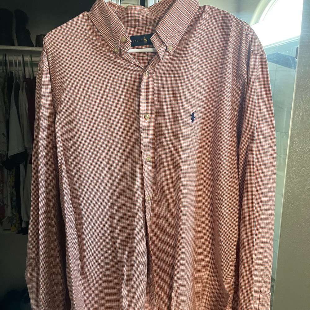 Lightly worn Ralph Lauren casual button down